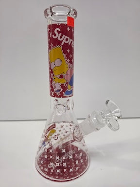 10" Glass Beaker Bong