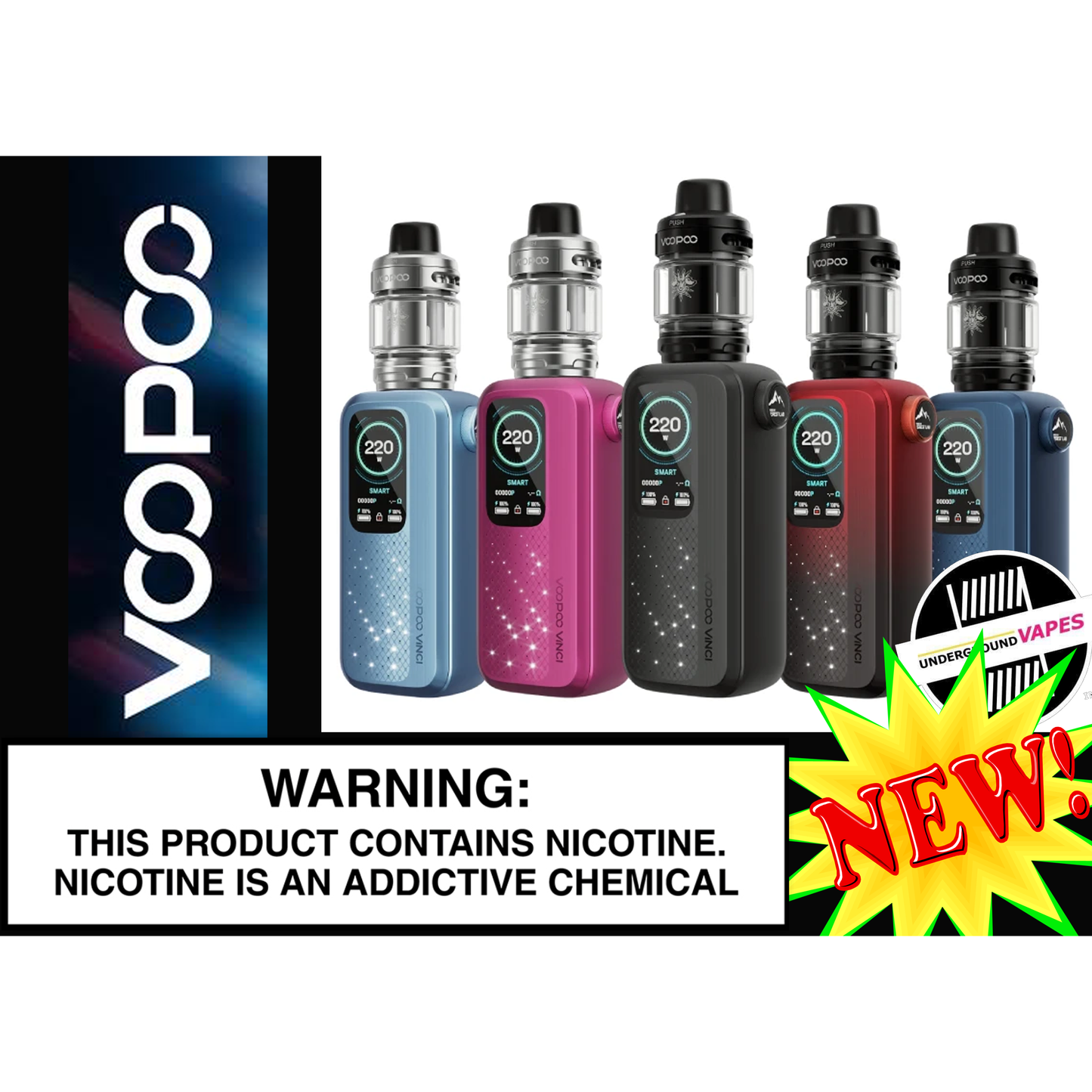 VOOPOO VINCI SPARK 220 VAPE KIT