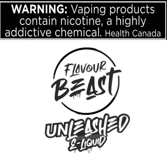 FLAVOUR BEAST UNLEASHED SALTS 30 ML - Underground Vapes Inc - Cambridge