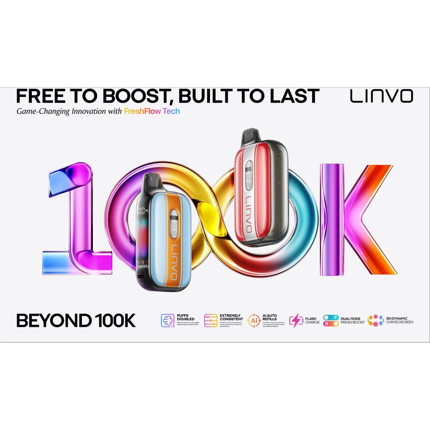 LINVO BEHOND 100 RACING SERIES - Underground Vapes Inc - Cambridge