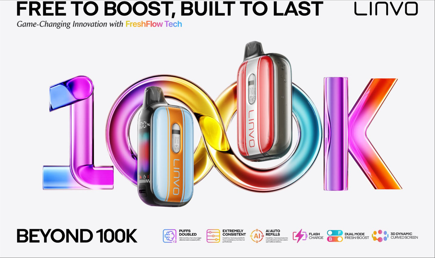 LINVO BEHOND 100 RACING SERIES - Underground Vapes Inc - Cambridge