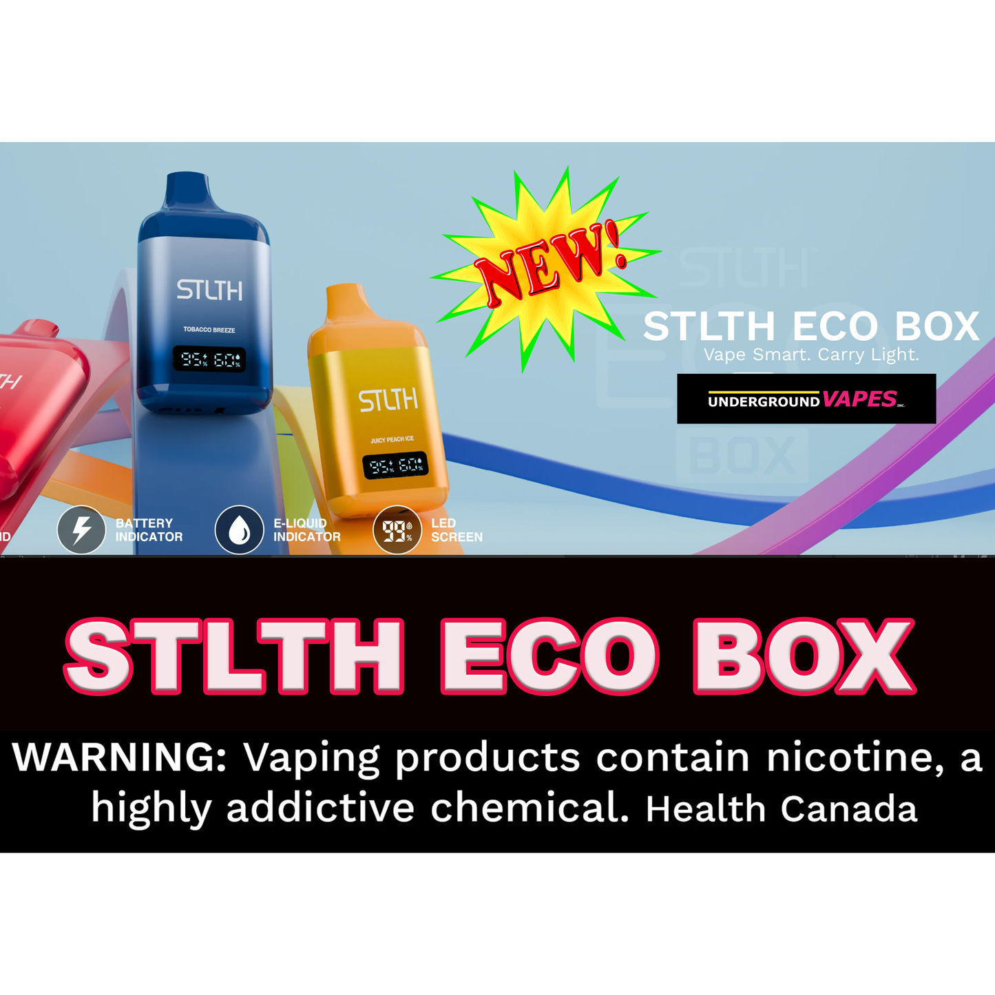 STLTH ECO BOX DISPOSABLES