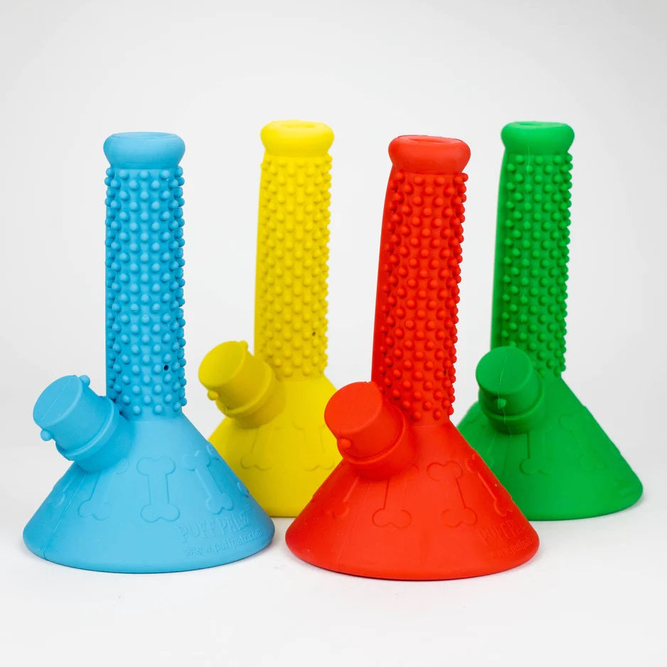 PUFF PALZ | Beaker Buddy rubber dog toy - Underground Vapes Inc - Cambridge