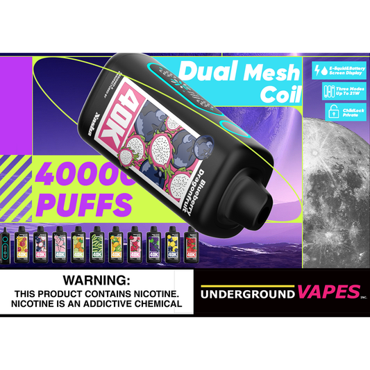 NASHA 40K 30ML DISPOSABLES (PROMO PRICE ) - Underground Vapes Inc - Cambridge