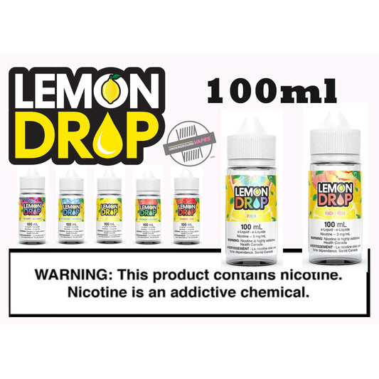 LEMOM DROP 100ML (SEE FLAVOR MENU) - Underground Vapes Inc - Cambridge