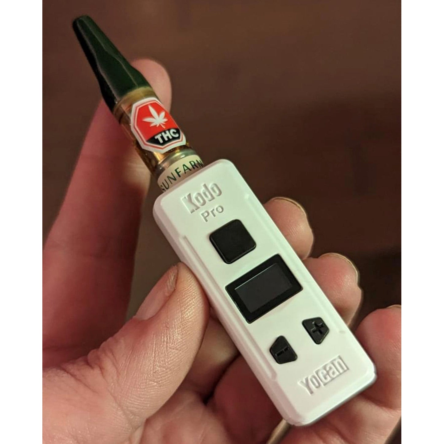Yocan Kodo Pro Box 510 cart battery with adjustable voltage (BLACK) Underground Vapes Inc - Cambridge Yocan Kodo Pro Box 510 cart battery with adjustable voltage (BLACK) Underground Vapes Inc - Cambridge