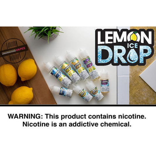 LEMON DROP ICED 60ML (SEE FLAVOR MENU) - Underground Vapes Inc - Cambridge
