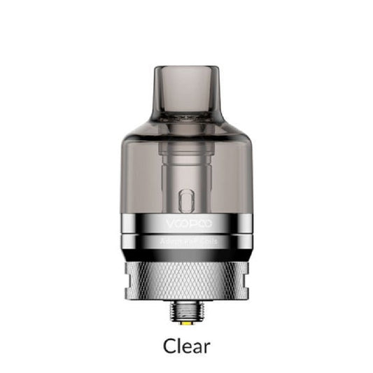 Underground Vapes Inc - VOOPOO - VOOPOO PNP POD TANK (FITS DRAG X/S) CLEAR 1/PK - POD