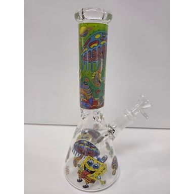 10" GLASS BEAKER BONG ( S BOB)