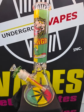 14' GLASS BEAKER BONG