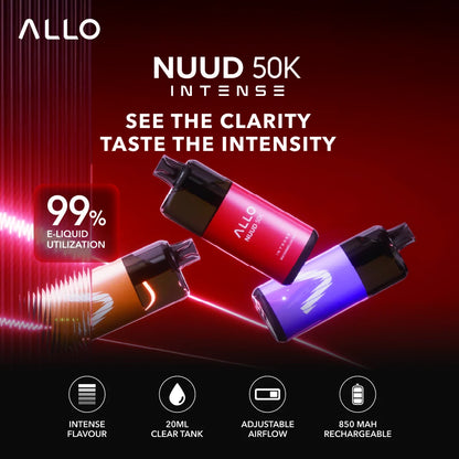ALLO NUUD 50K DISPOSABLES (ARRIVING FRIDAY)