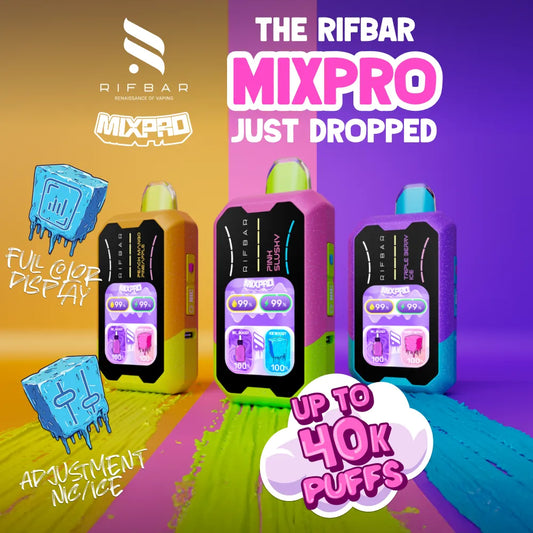 RIFBAR Mix Pro 40k Disposable vapes