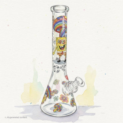 15"7MM BEAKER BONG (S BOB)