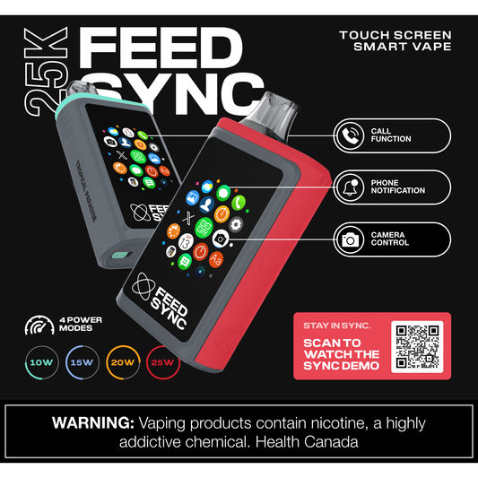 FEED SYNC 25K ,RECEIVE TEXT,TAKE PHOTOS,FIND , PLUS LOTS MORE