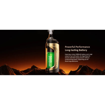 Geekvape Aegis Boost 3 60W Pod Mod Kit 5mL [CRC Version] - Underground Vapes Inc - Cambridge