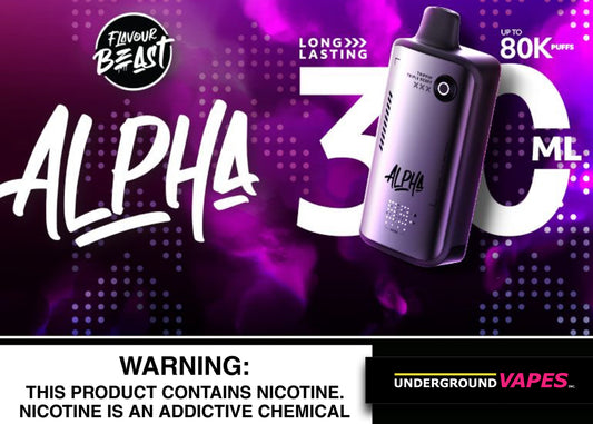 Beast Alpha Disposable 30ML - Underground Vapes Inc - Cambridge