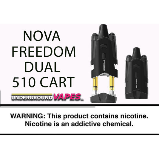 Nova Freedom Dual Cart Vaporizer - Underground Vapes Inc - Cambridge