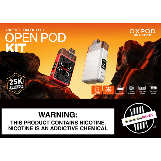 OXBAR OXPOD ELITE OPEN POD KIT - Underground Vapes Inc - Cambridge