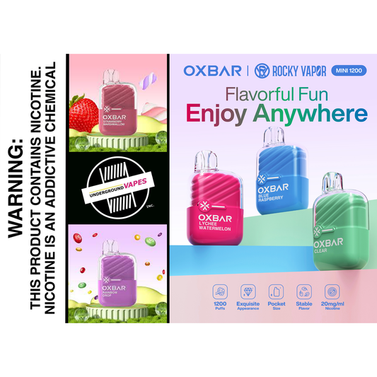 ROCKY VAPOR OXBAR MINI DISPOSABLES