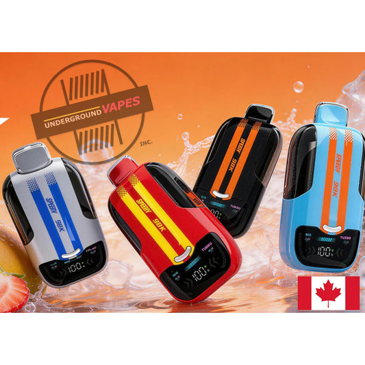 SPIN SPEEDY DUAL TANK 98K DISPOSABLES - Underground Vapes Inc - Cambridge