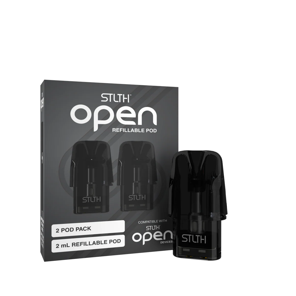 STLTH OPEN PODS FOR OPEN POD KIT (2 PK)