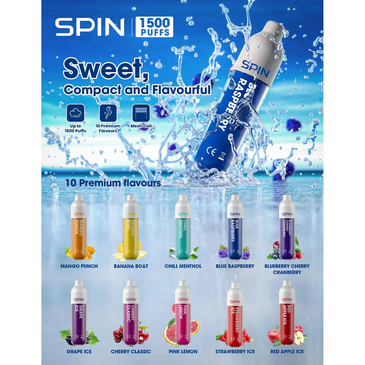 SPIN MINI DISPOSABLES
