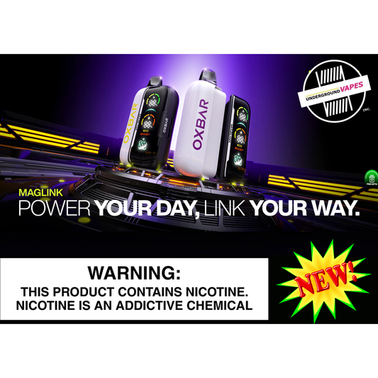 OXBAR MAGLINK 90K DISPOASBLES WITH BATTERY & PODS
