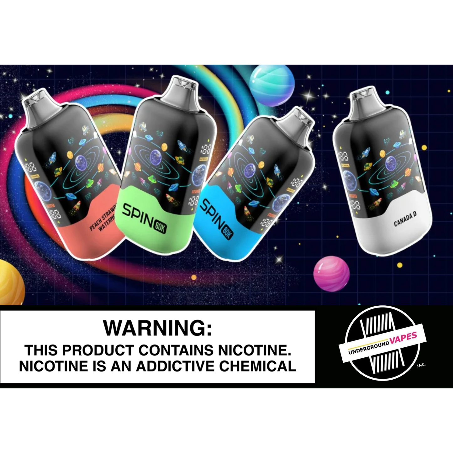 SPIN 360 60K DISPOSABLES