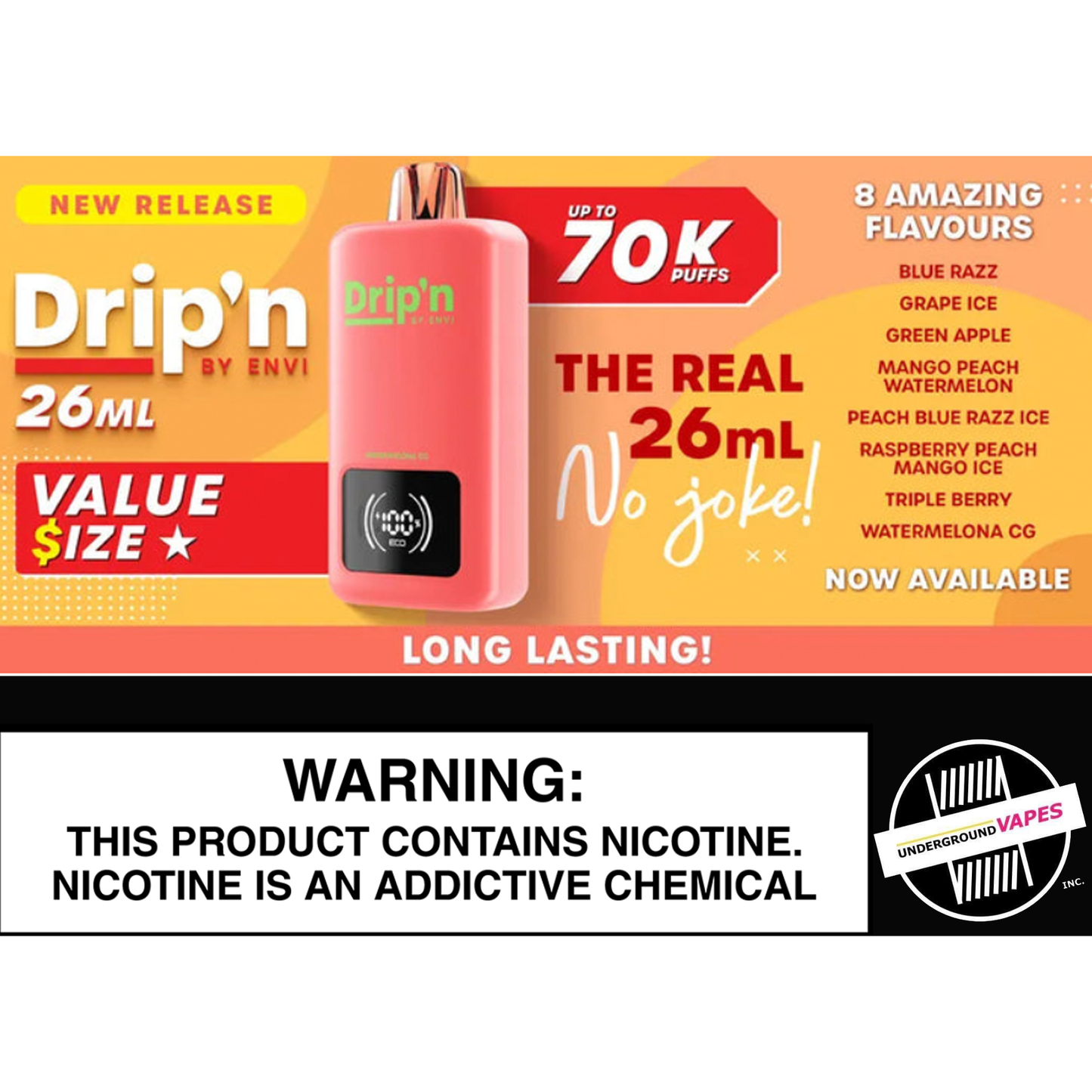 Drip'n by Envi 26mL Disposable