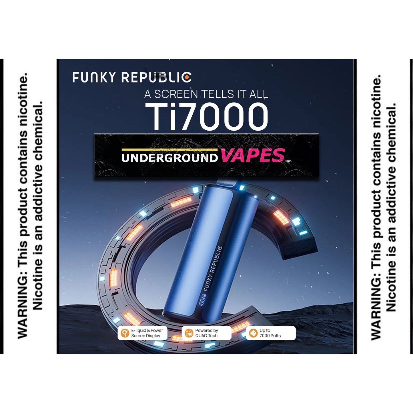 Funky Republic TI 7000 Disposables