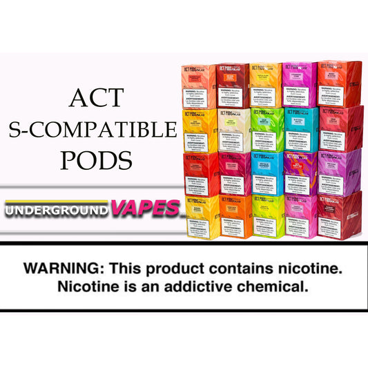 ACT PODS (The sweeter pod) by ZLAB - Stlth Compatible - Underground Vapes Inc - Cambridge