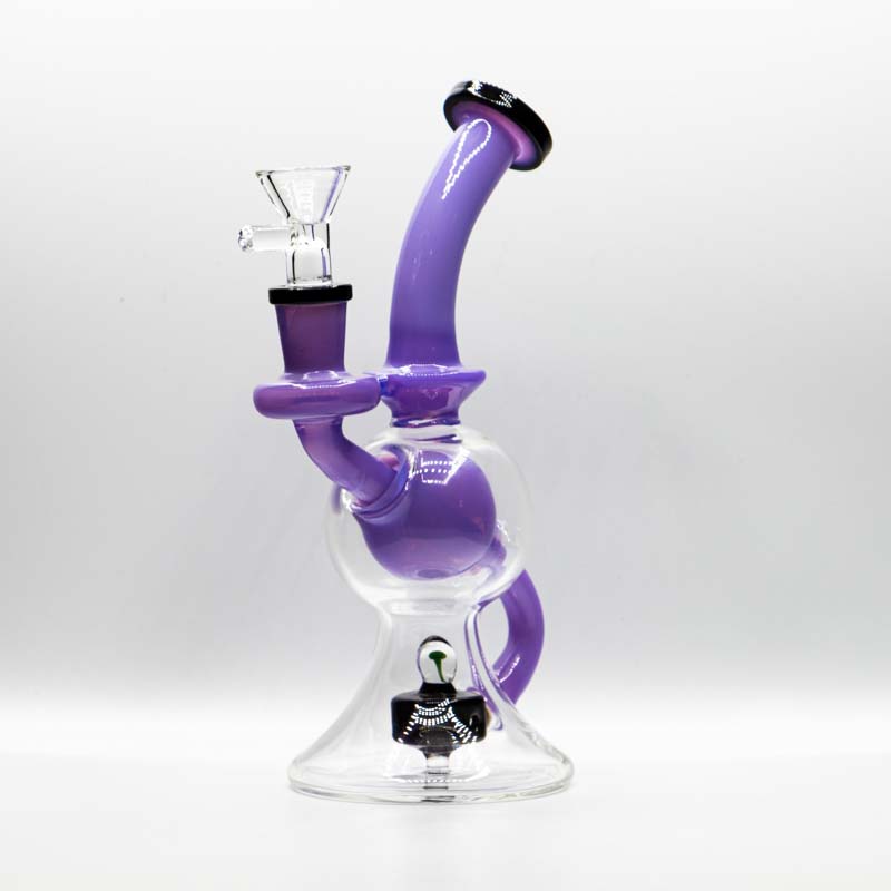 Milky Purple 7.5" BONG - Underground Vapes Inc - Cambridge