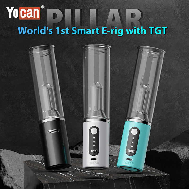 YOCAN PILLAR E-RIG WORLDS 1ST SMART E-RIG (SEE COLOR MENU) - Underground Vapes Inc - Cambridge